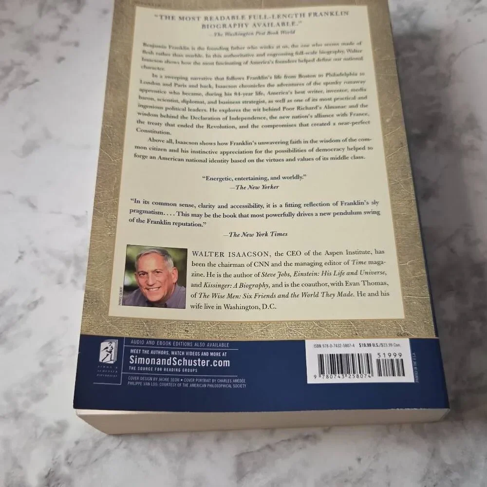 Benjamin Franklin: An American Life by Walter Isaacson‎